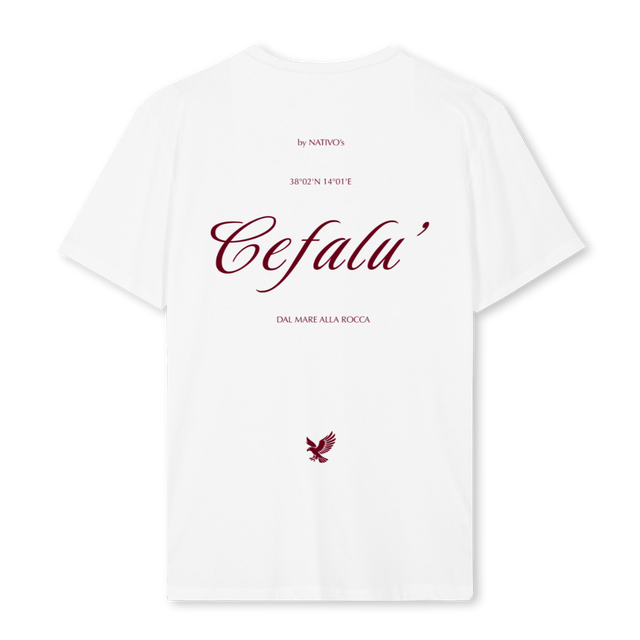 CEFALU White Regular Tee.