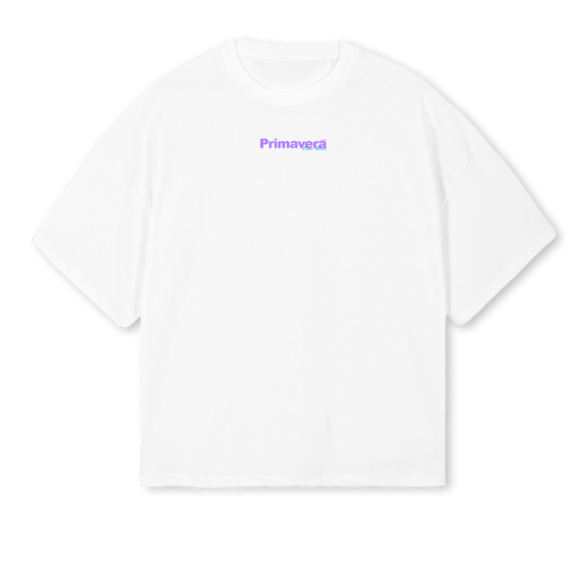 FBMAGTEE White Oversized Boxy Tee.