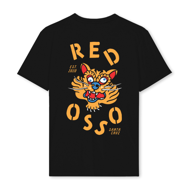 RO CTIGER Black Regular Tee.