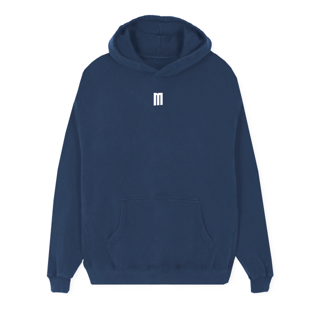 MERCURYSAMPLENINETEE Navy Blue Regular Hoodie.
