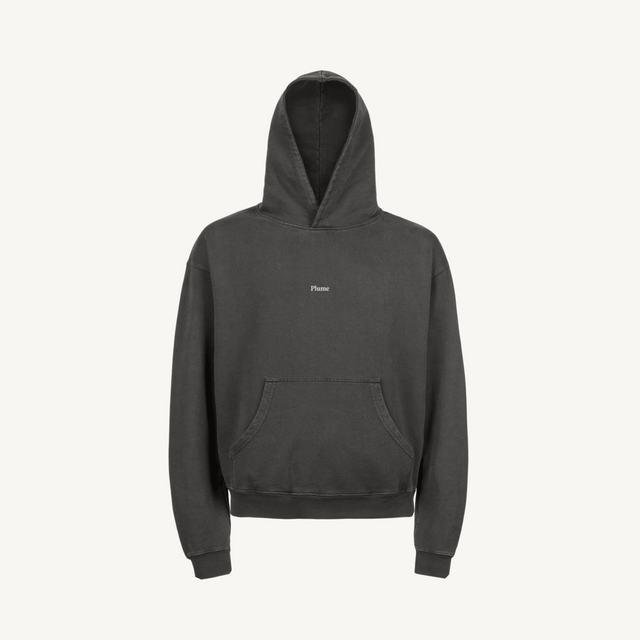 Ultra Heavy Oversized Vintage Black Ultra Heavy Oversized Hoodie.