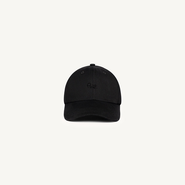 Baseball Cap Black 290 Twill Cap.