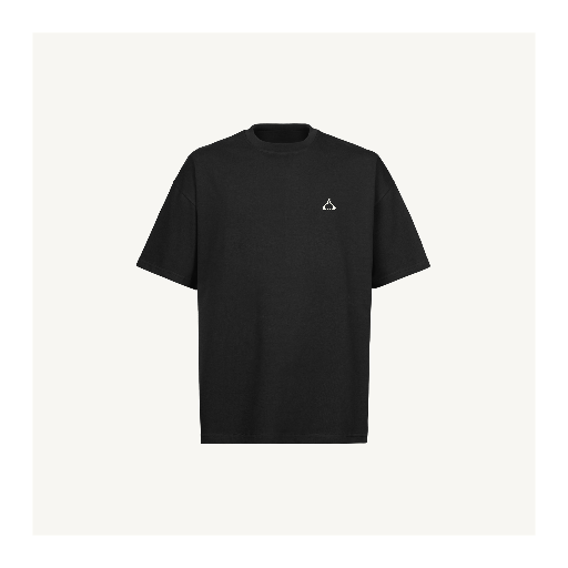BLKCLASSICTEE Black Oversized Tee.