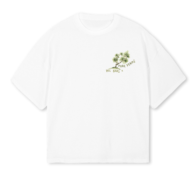 VDLBROS White Oversized Boxy Tee.