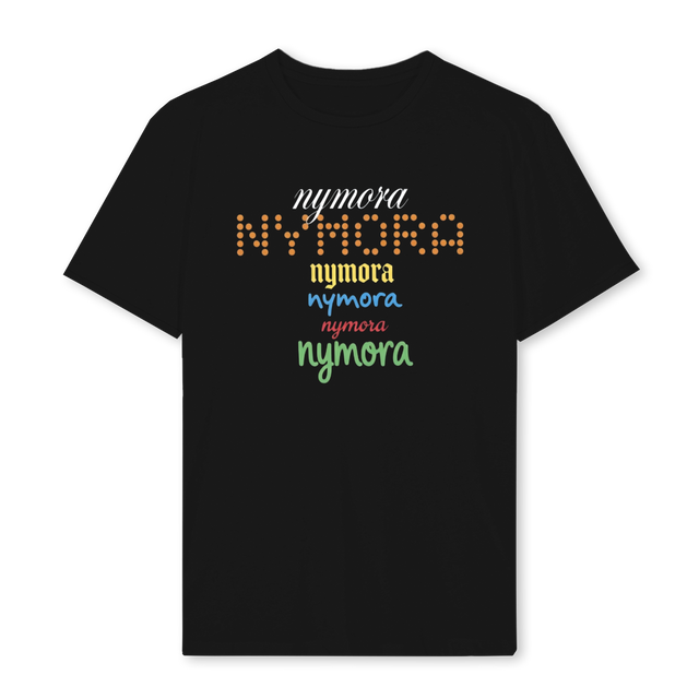 UUUUU Black Regular Tee.