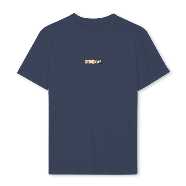 SUADADE Navy Blue Regular Tee.