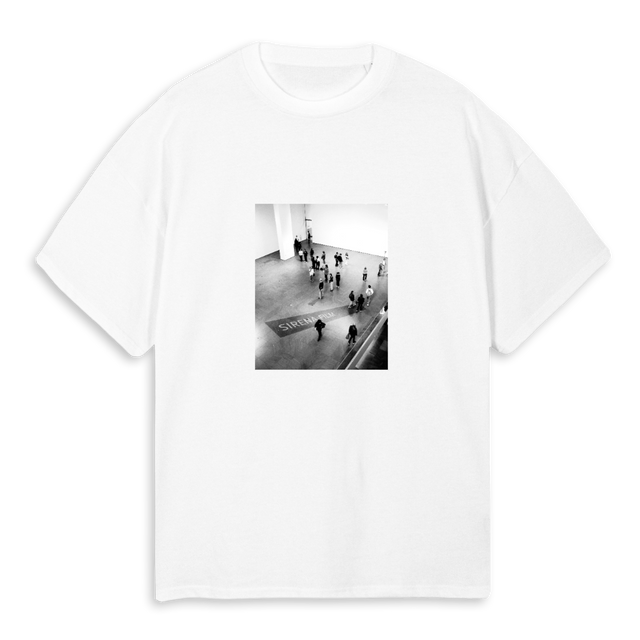 BILYOVER White Oversized Tee.