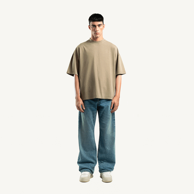 Vintage Dune Oversized Boxy Tee.
