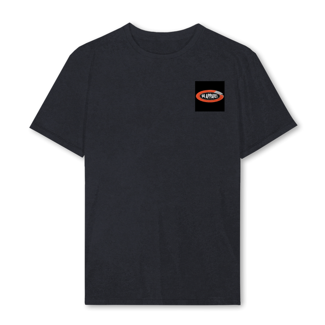 APPAREL JOE COPE Vintage Black Regular Tee.
