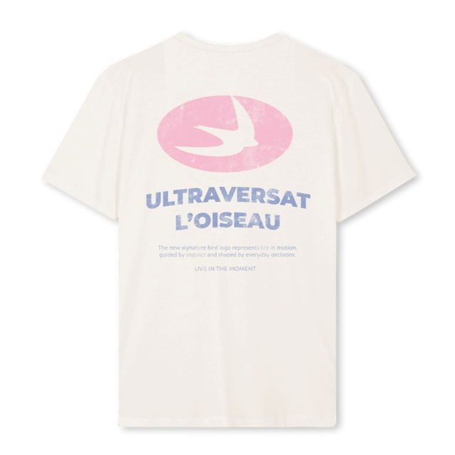 LOISEAU Vintage White Regular Tee.