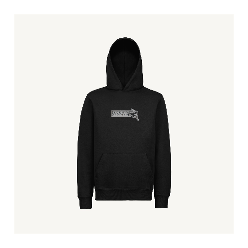 mid hoodie Black Regular Hoodie.