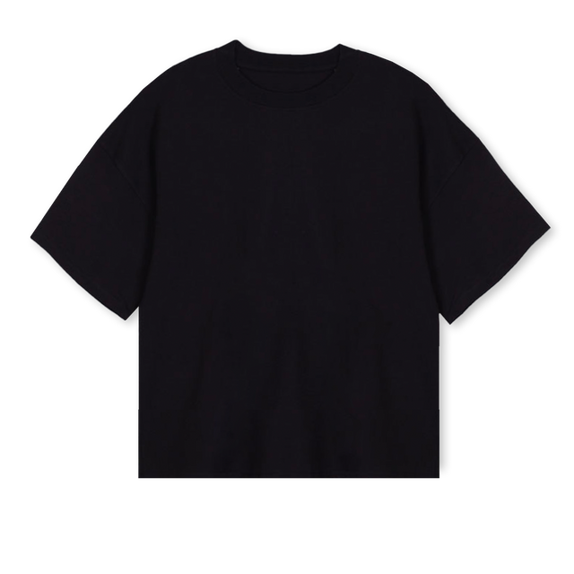 ACROMATYXWORLDTOUR Black Oversized Boxy Tee.