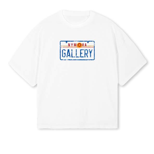 AAAAAAAAAA White Oversized Boxy Tee.