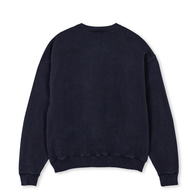 LD CRE Vintage Black Oversized Crewneck Sweater.