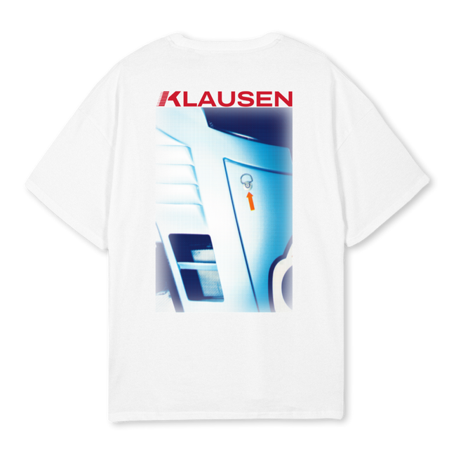 KLAUSEN VIER White Oversized Tee.