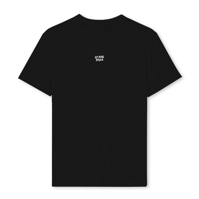 MARINA AERIAL Black Regular Tee.