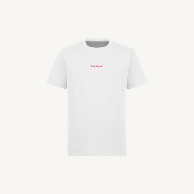 LANBISYON CAPSULE 014 White Regular Tee.