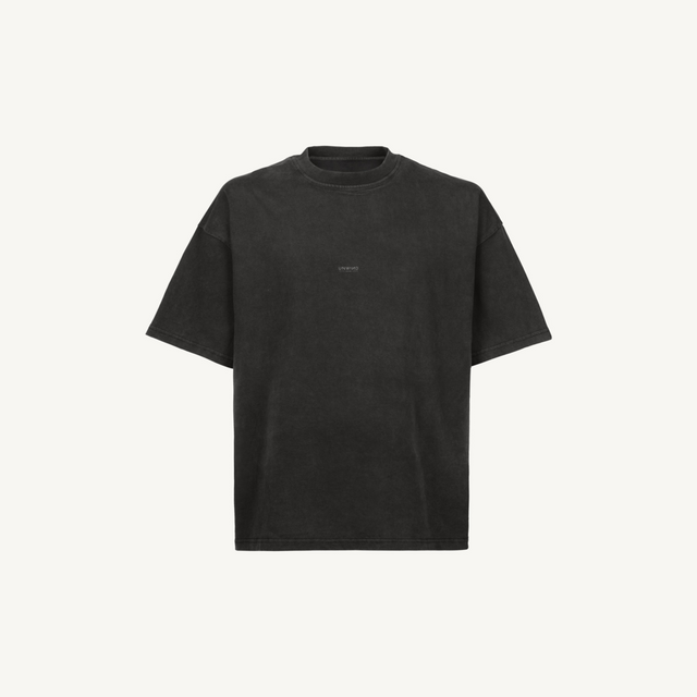 box T UC_VB Vintage Black Oversized Boxy Tee.