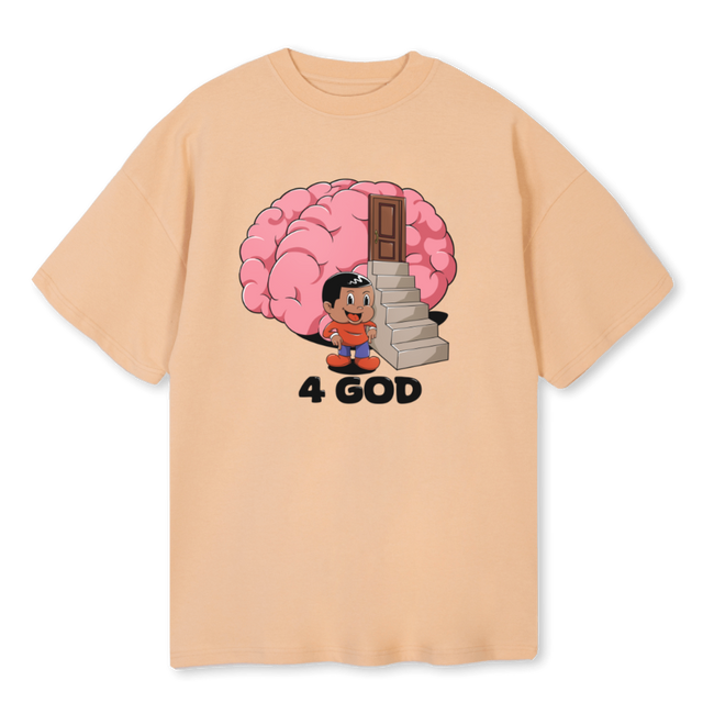 SECCORFIVETHIRTEEN Sand Oversized Tee.