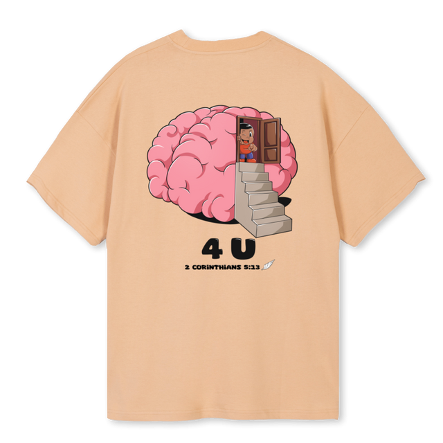 SECCORFIVETHIRTEEN Sand Oversized Tee.