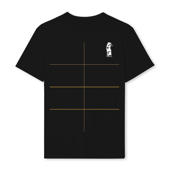 BLACKEXPLORERS Black Regular Tee.