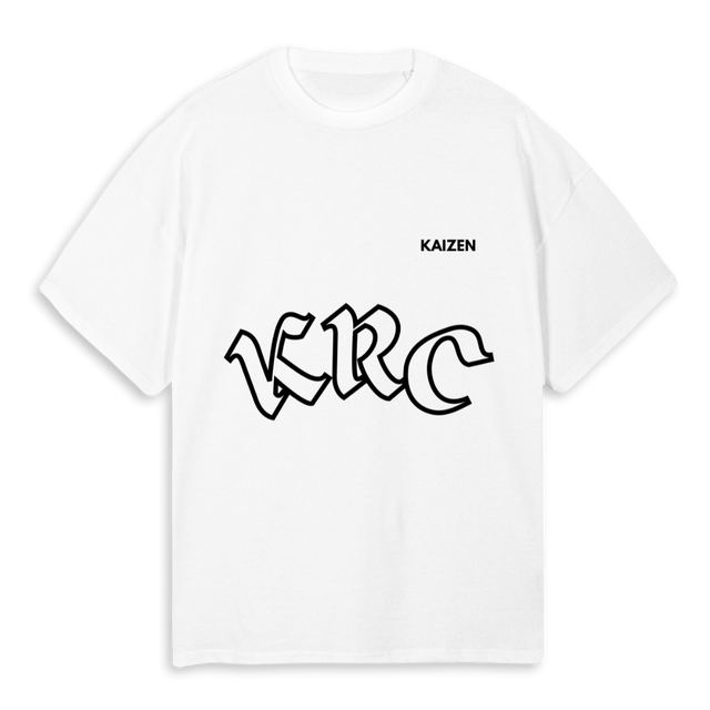 WHITESPRAYLAST White Oversized Tee.