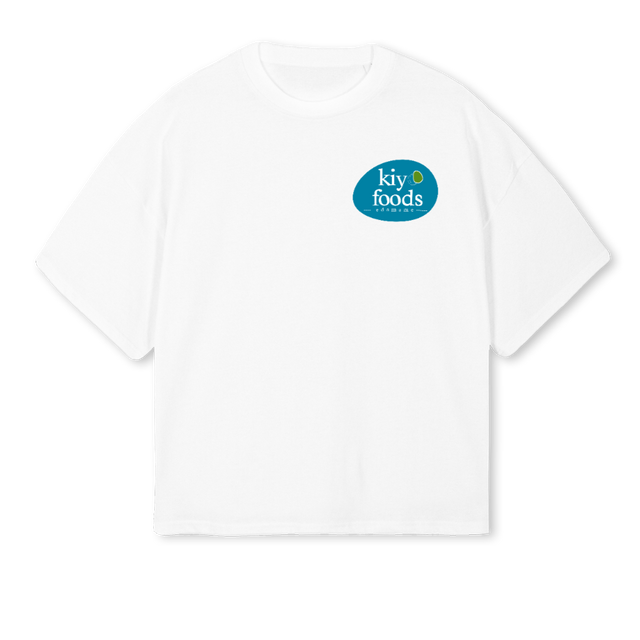 SDFBVAE White Oversized Boxy Tee.