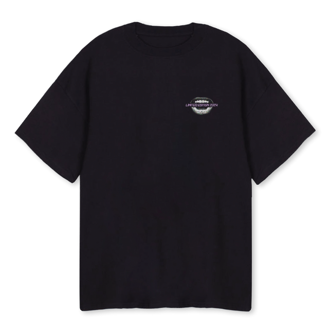 SOLDAT Black Oversized Tee.
