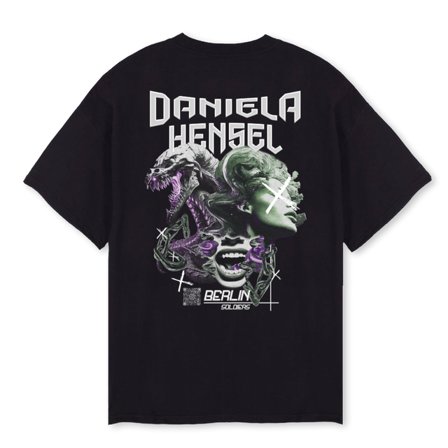 SOLDAT Black Oversized Tee.