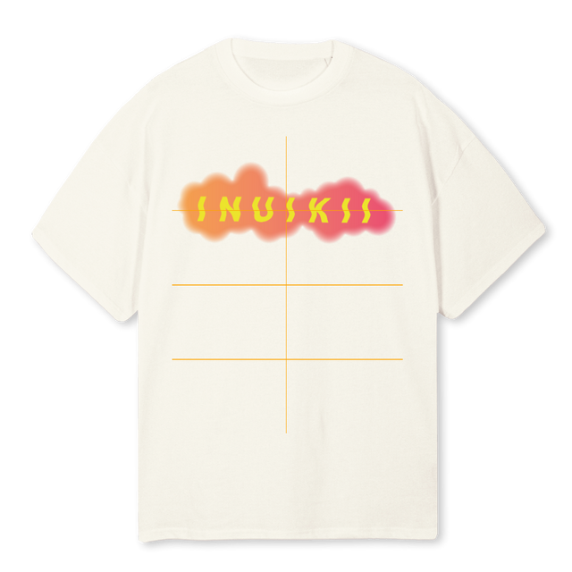 ASLDJF Cream Oversized Tee.