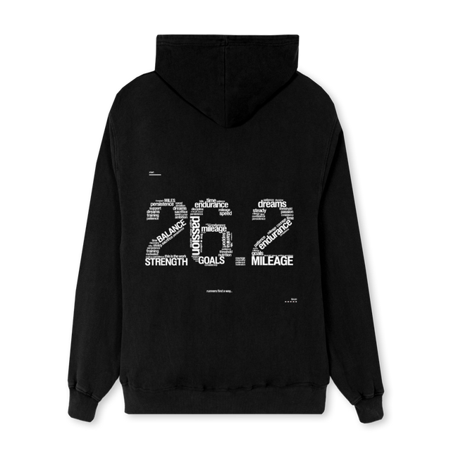 WRKZIPWAY Black Regular Zipped Hoodie.
