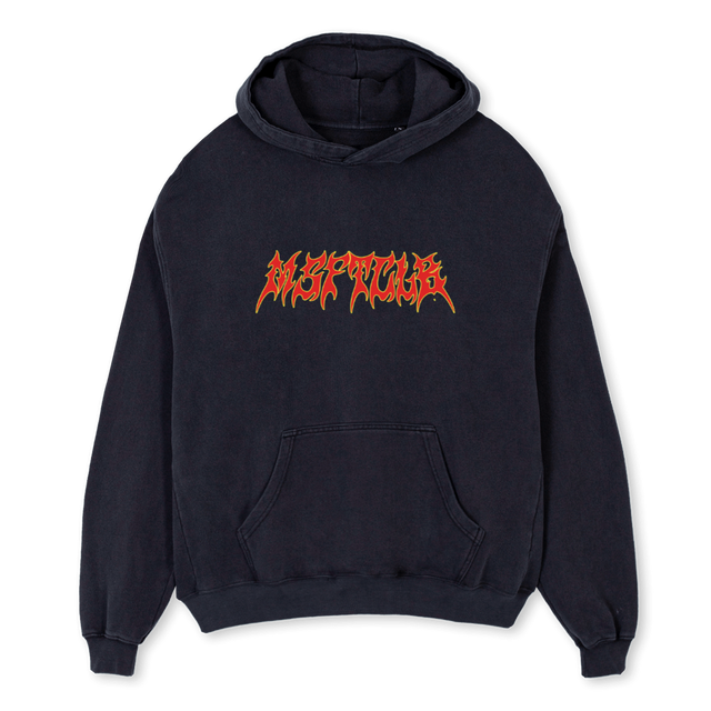 KONG Vintage Black Oversized Hoodie.