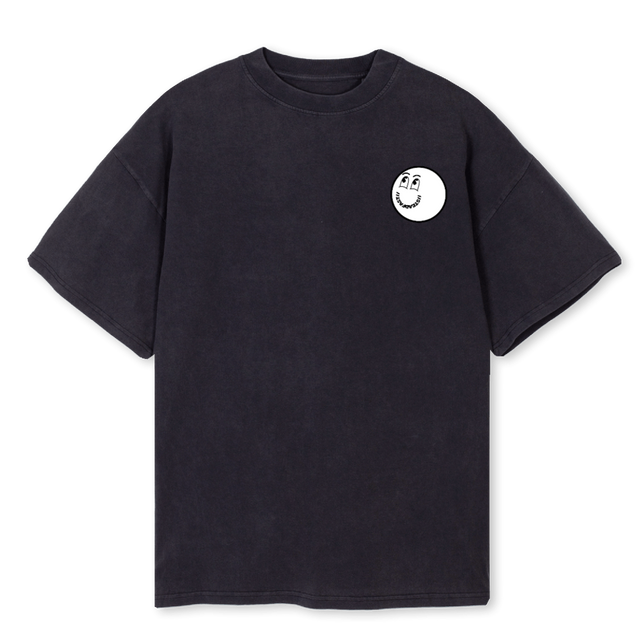 EPHBLACKSHIRT Vintage Black Oversized Tee.