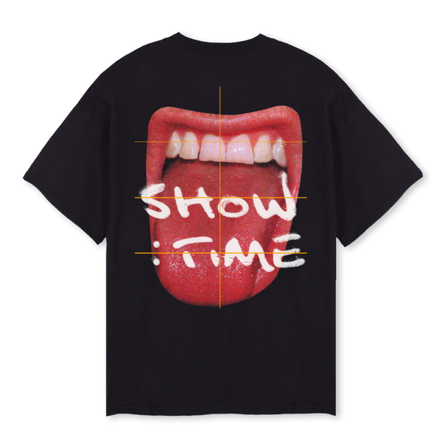 MONDMOND Black Oversized Tee.