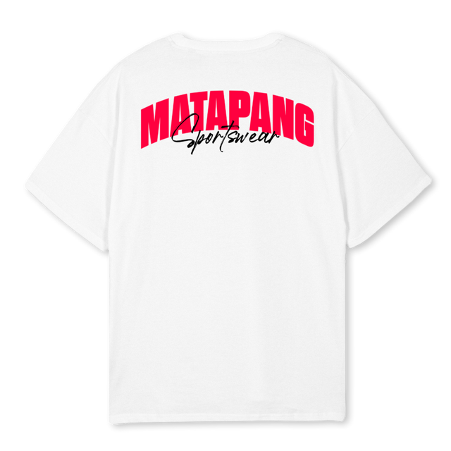 MSWHITE White Oversized Tee.