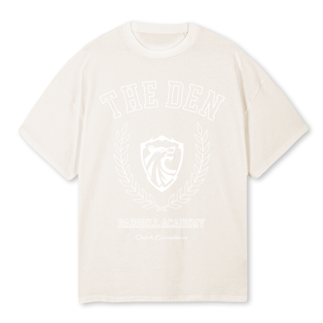 Decade Classics Essential Oversized Tee White