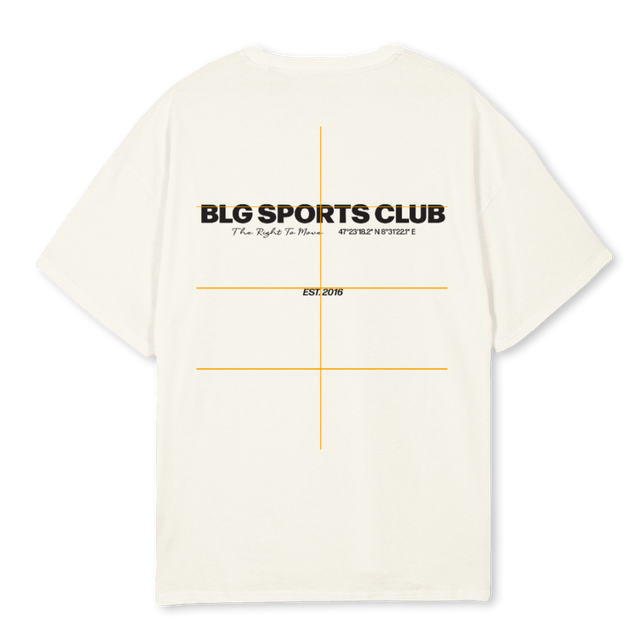 MANUEL Cream Oversized Tee.