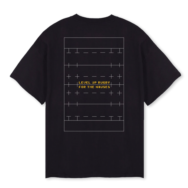 LUOFRB Black Oversized Tee.