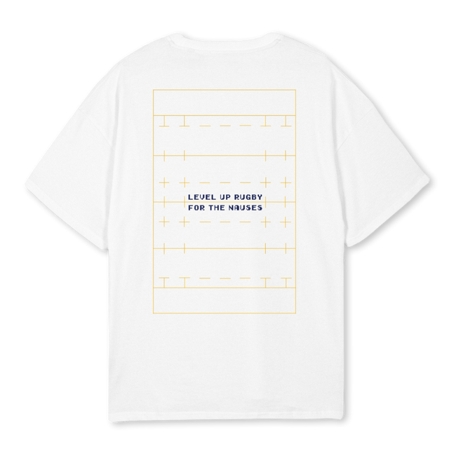 LUOFRW White Oversized Tee.