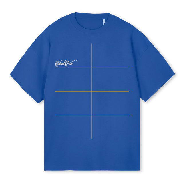 DC_2 Cobalt Blue Oversized Tee.