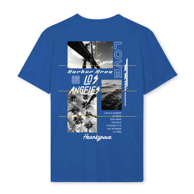BLUEHARBORTEE Cobalt Blue Regular Tee.
