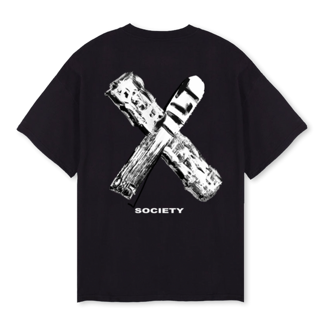 TILTX Black Oversized Tee.
