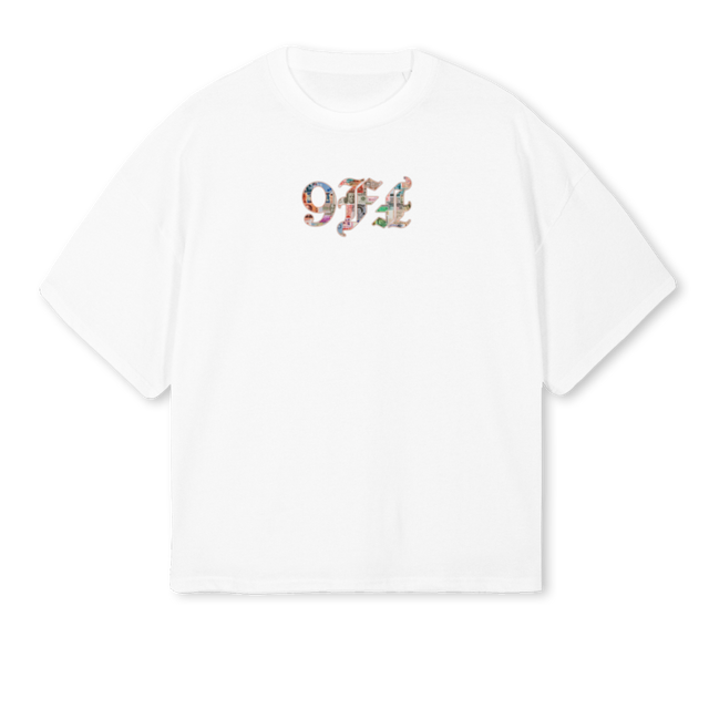 NEWPROJECT White Oversized Boxy Tee.