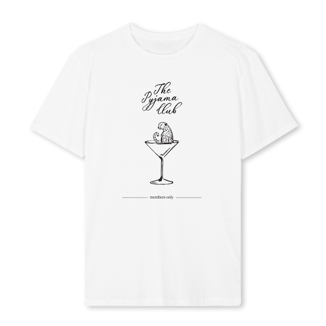 FABIAN White Regular Tee.