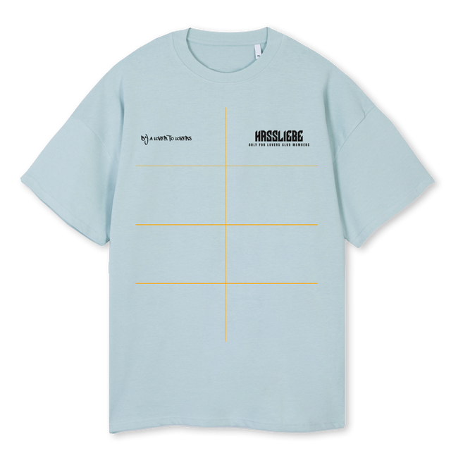 LOVRSW Cold Blue Oversized Tee.