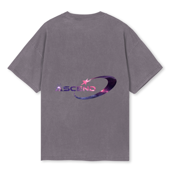 INNERSTELLAR_1 Pigment Grey Oversized Tee.
