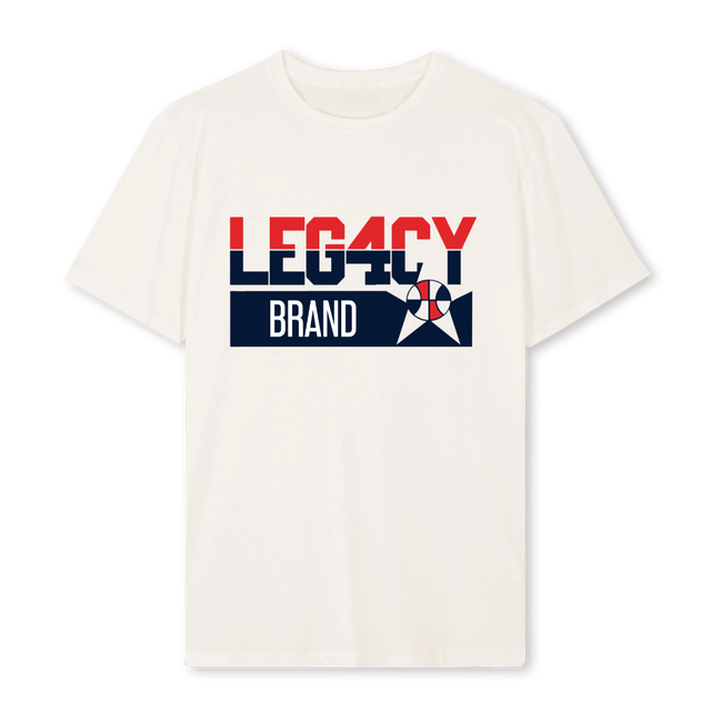 LEGACY_1 Vintage White Regular Tee.
