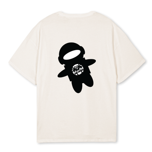 GRAFFITIVWT Vintage White Oversized Tee.