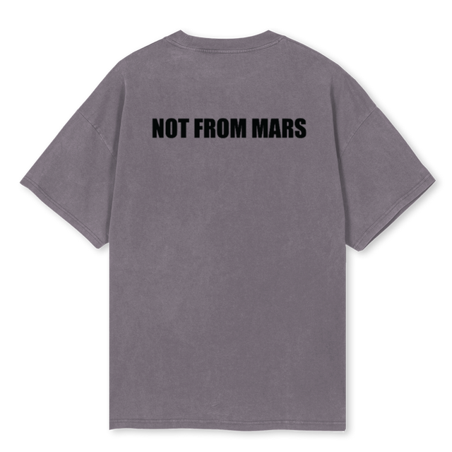 VWVGREYT Pigment Grey Oversized Tee.