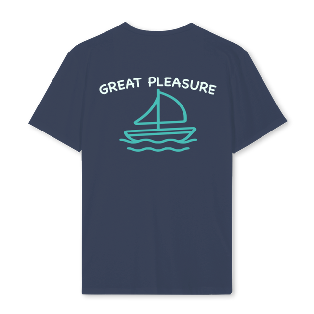SAYLING Navy Blue Regular Tee.